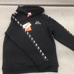 Authentic kappa black hoodie